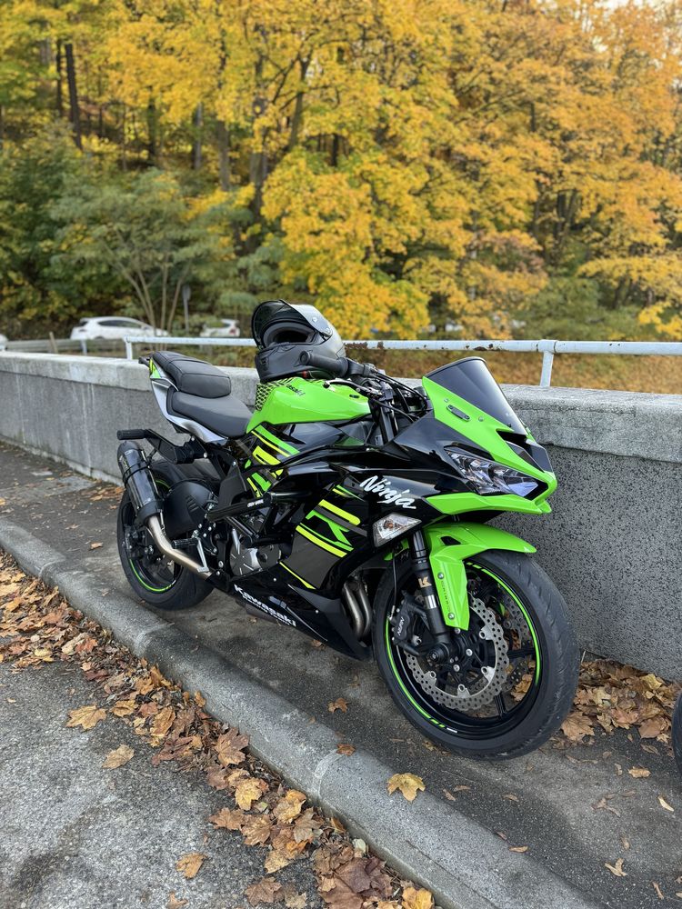 Kawasaki Zx6R 636 Ninja stunt