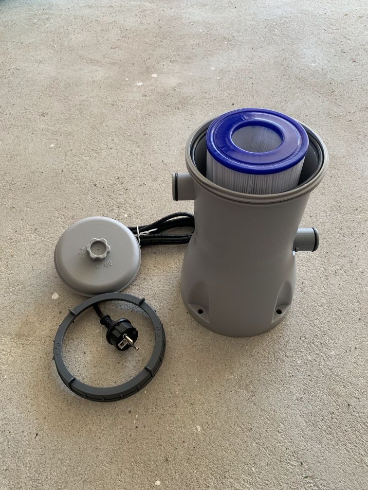 Pompa filtrująca + filtr 3028 L/h Bestway 58386 bez sitek i zaciskòw