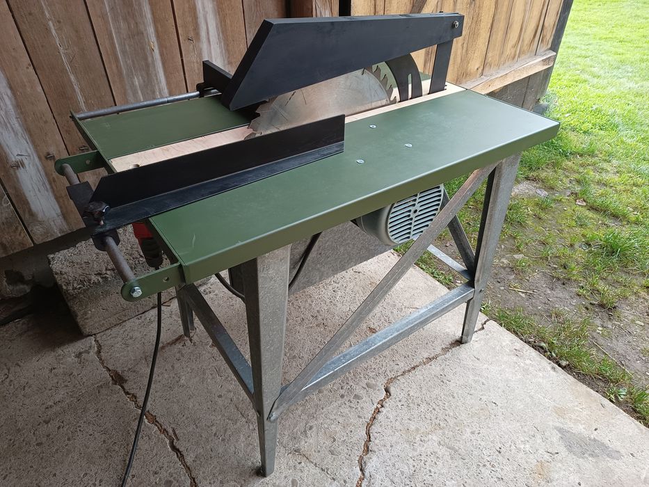 Mocna 6 kW Piła stołowa 400v krajzega cerkularka cerkukatka cyrkular