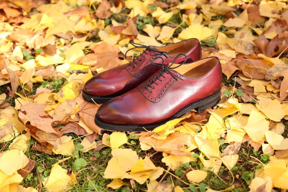 Nowe buty bordowe elegenackie Berwick 1707 PAUL ROSEN, Goodyear, 42