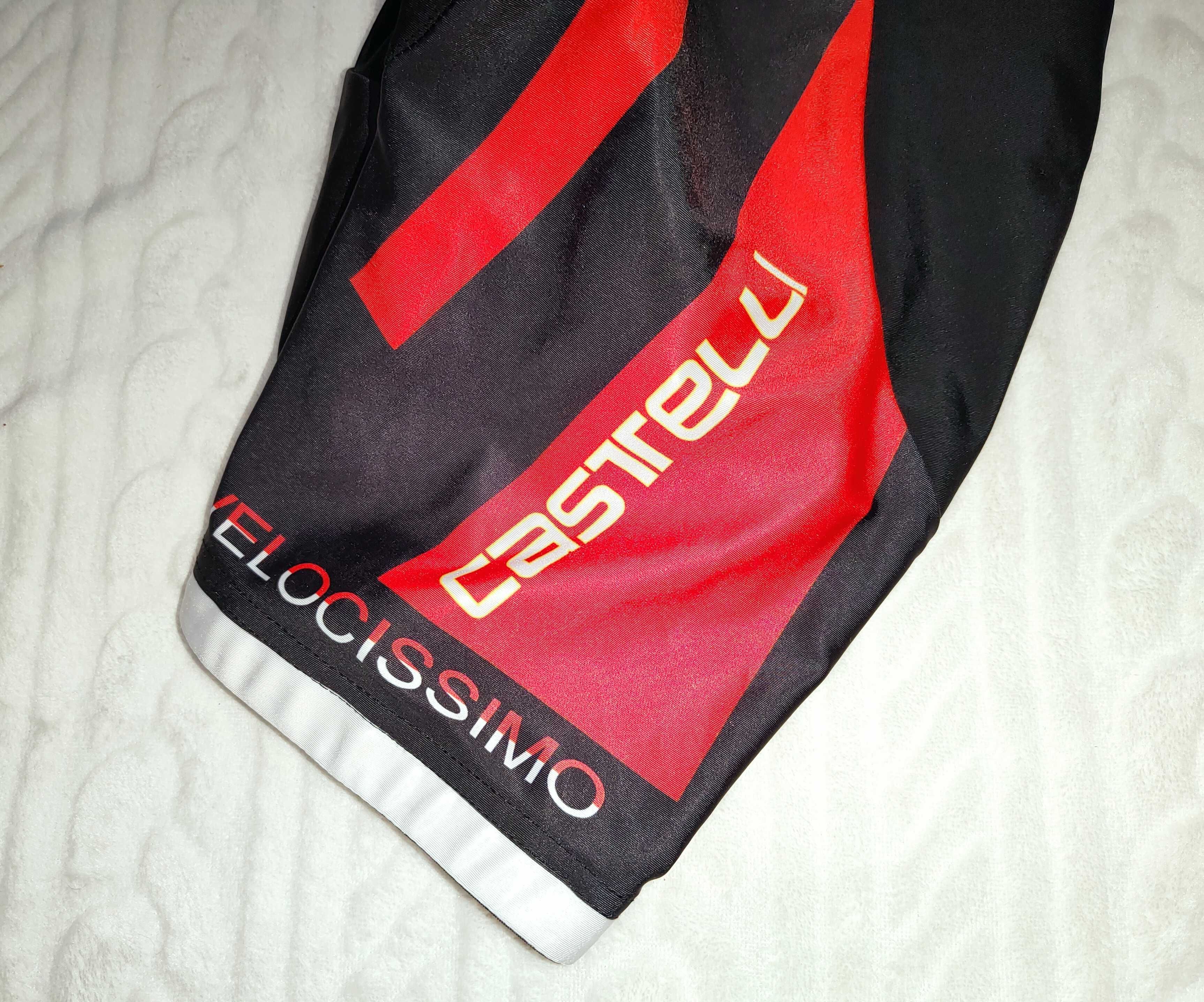 CASTELLI markowy strój rowerowy Wkładka Pielucha CoolMax