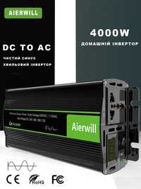 Інвертор 3000 Вт Aierwill чиста синусоїда