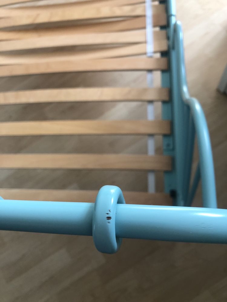 Łóżko dla dziecka ikea Minnen łóżeczko plus dno i materac