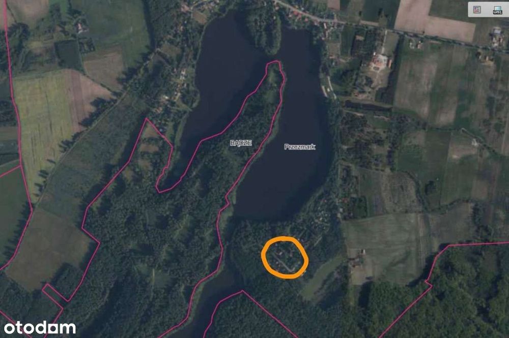 NOWA CENA!!! Działka nad jeziorem,Przezmark gm. Stary Dzierzgoń