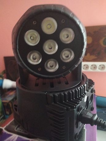 Световая голова Led mini moving head light RGBW