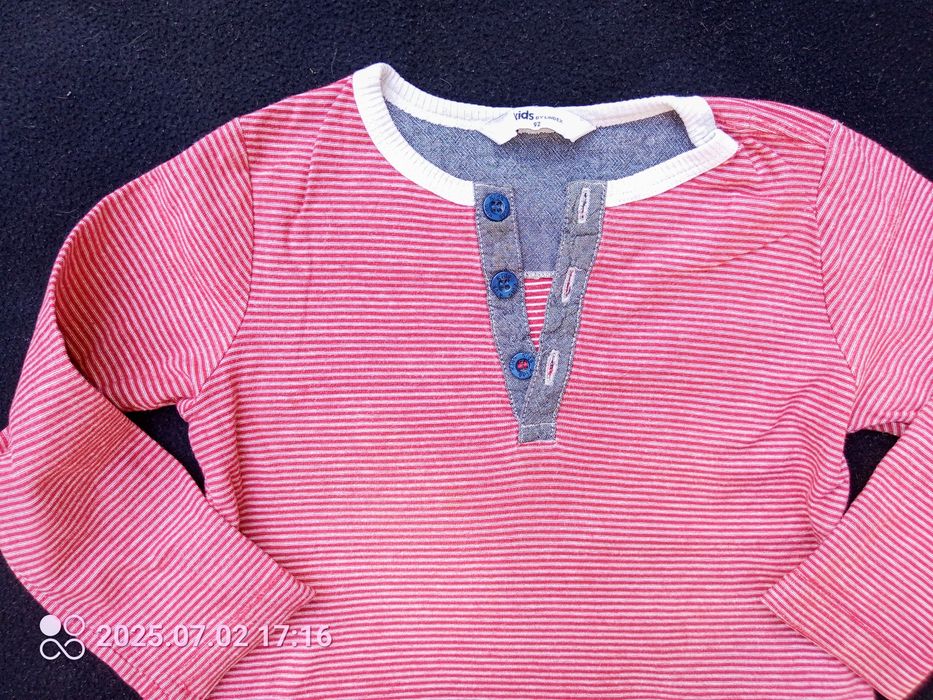 Bluzka polówka w paski Lindex 92