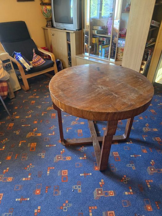 Stół drewniany okrągły