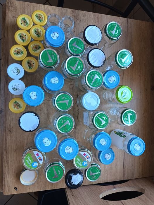 Puste słoiczki po gerberkach i nie tylko