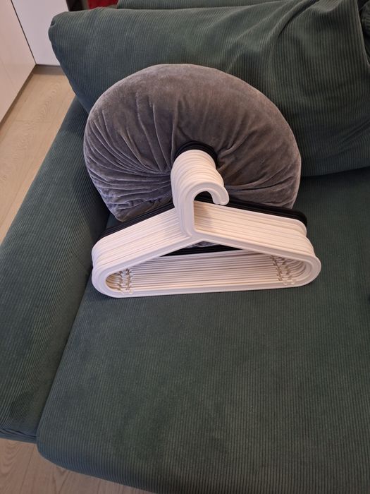 Wieszaki ikea bagis biale 10 szt