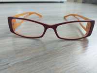 Okulary damskie oprawki szkło -0,25