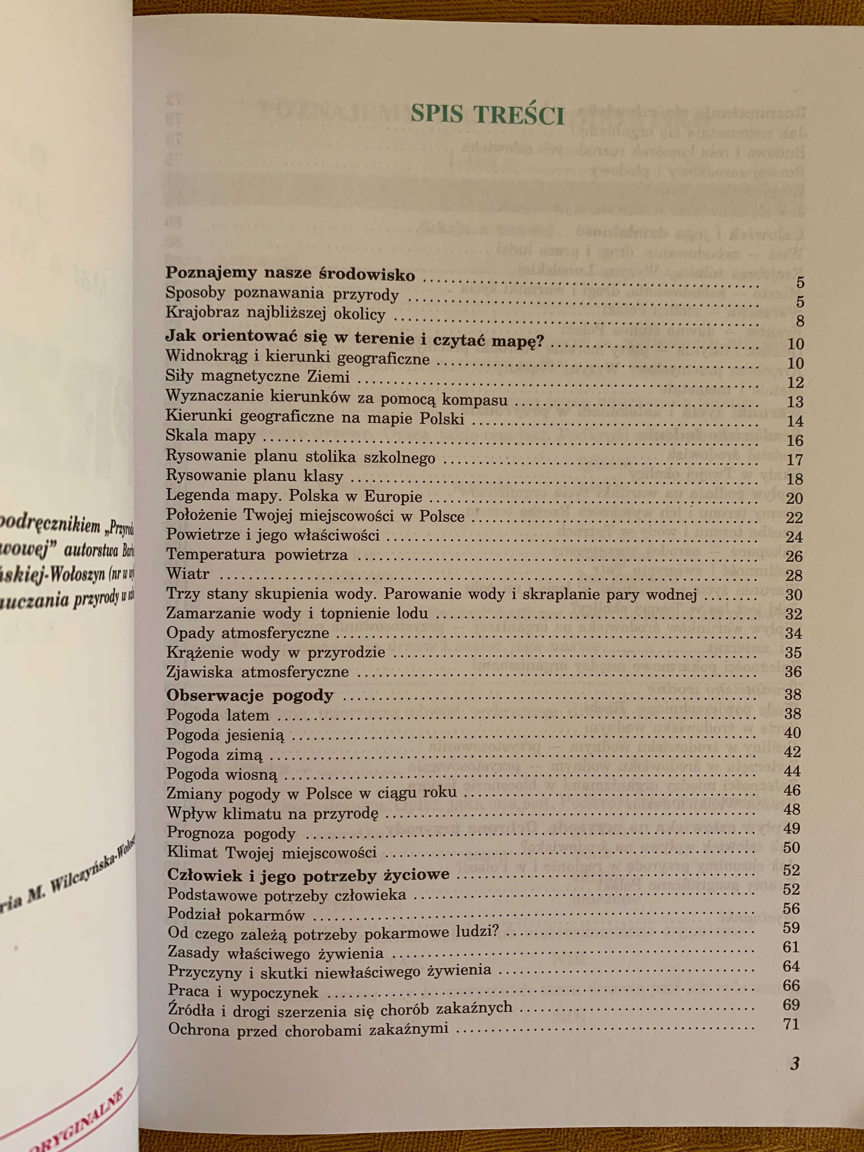 Zeszyt ćwiczeń przyroda kl. 4 Klimuszko - wyd. Żak