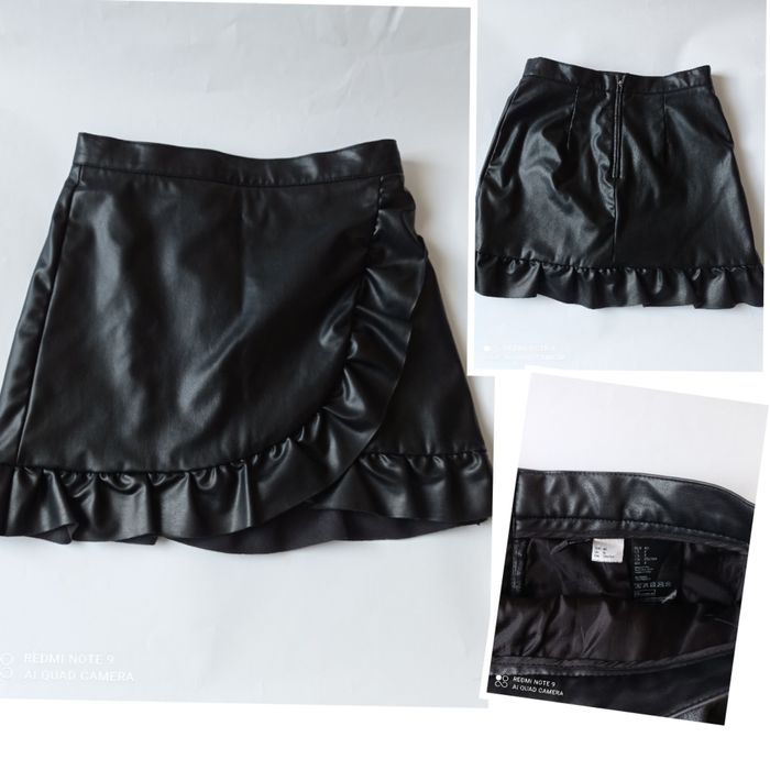 H&M piękna z Eco skóry spódniczka rozmiar L