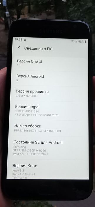 Samsung J3  4G android 9  стан  нового телефона