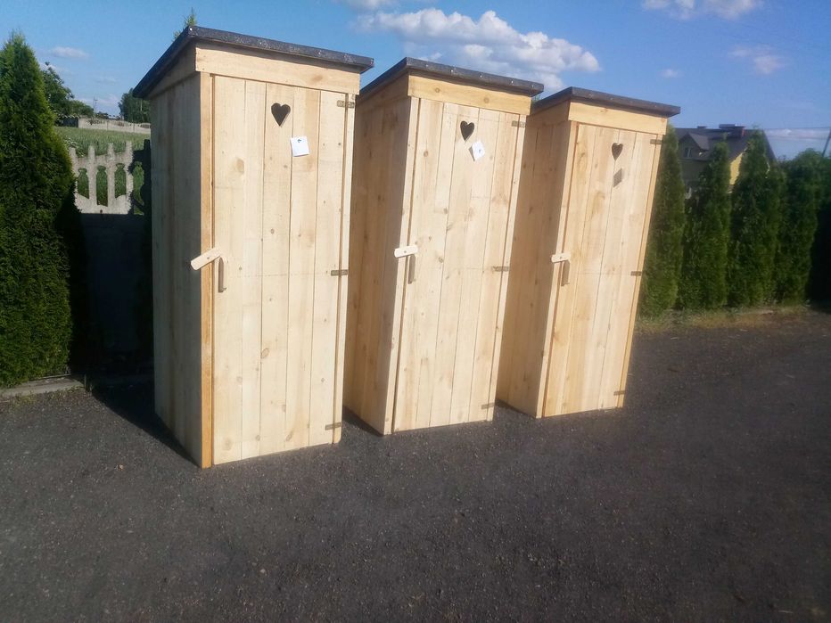 Toaleta na budowę i ogrodowa przenośna WC Wychodek kibel sławojka