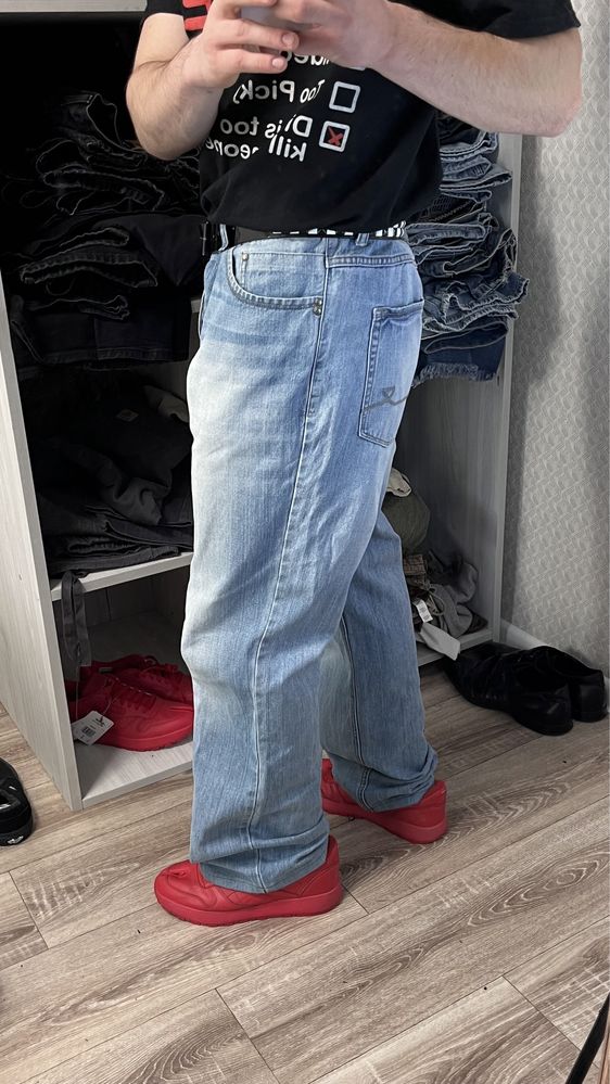 Широкие джинсы реп y2k широкі джинси big boy штани