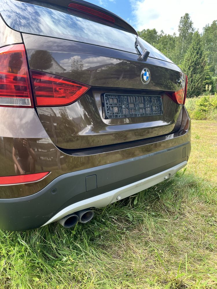 Bmw x1 e84 lift lci PDC zderzak tylny dyfuzor B09