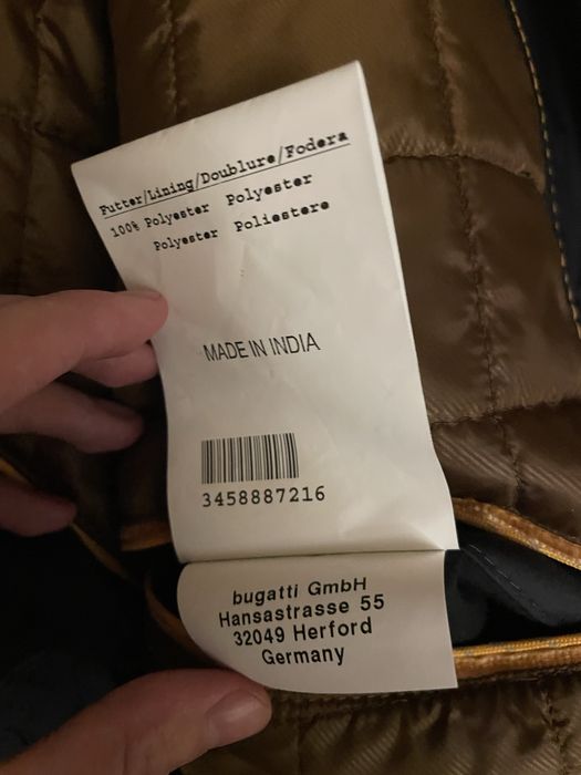 Пальто чоловіче Bugatti