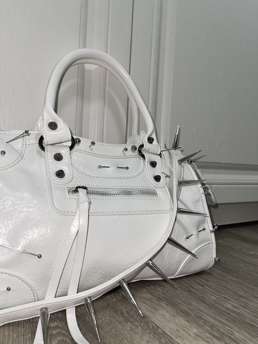 Сумка opium punk, кастомная сумка, сумка с пирсингом, city bag type
