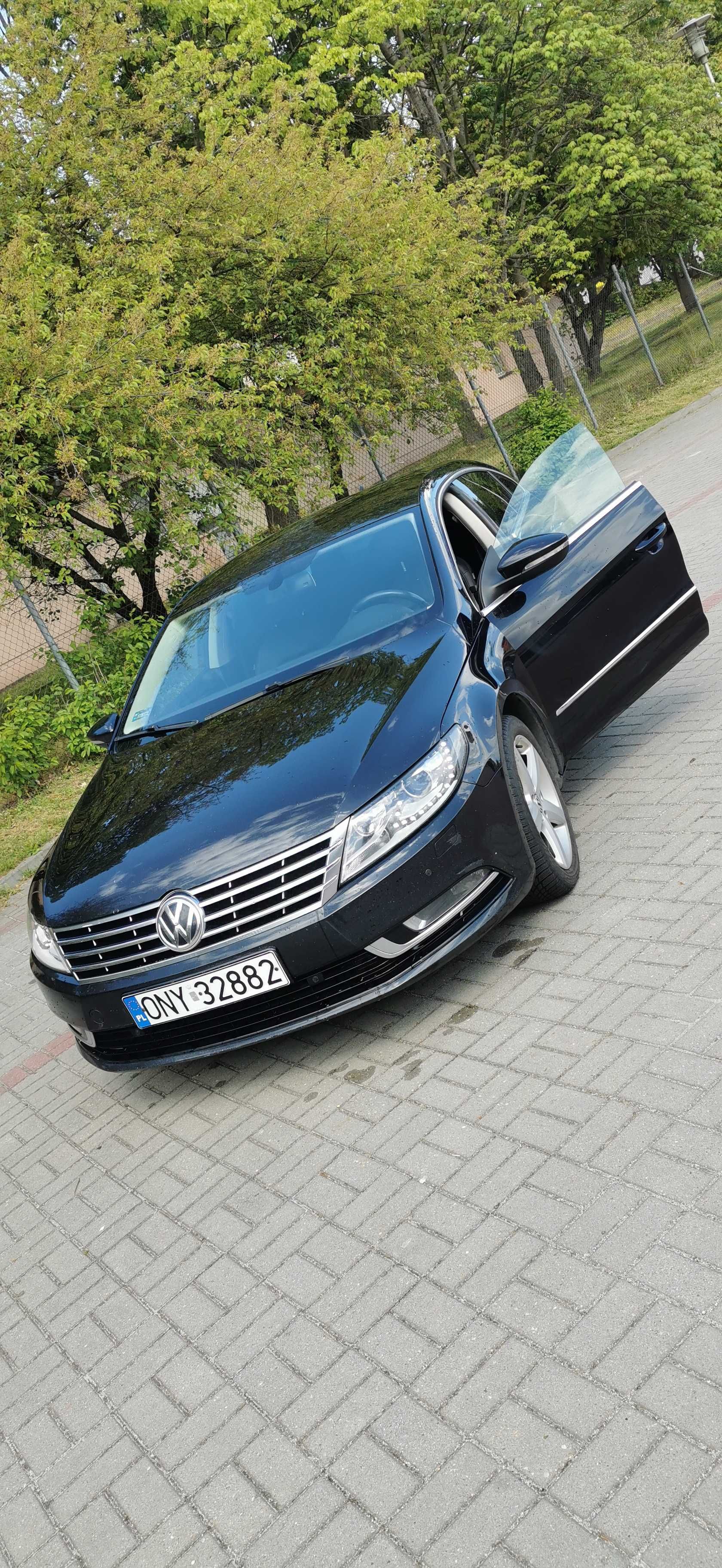 VW Volkswagen CC 2015 rok, 2.0 Blue TDI DSG automat, skóra