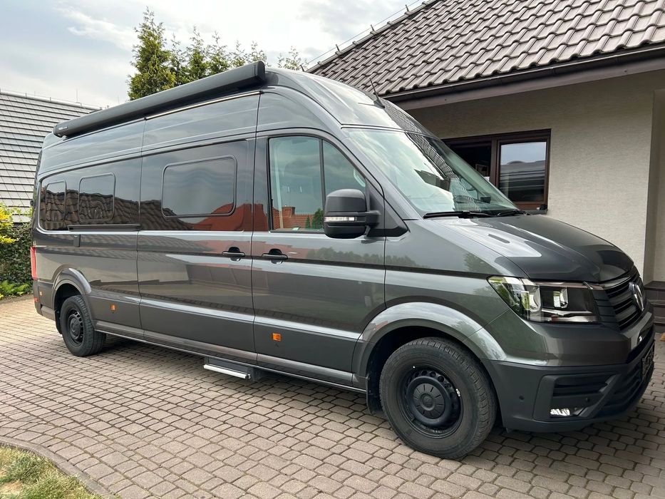 Volkswagen Grand California 680 / Automat / 2023  Jeden właściciel, markiza, kuchnia, bagażnik rowerowy