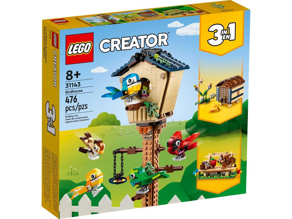 LEGO 31143 Creator 3w1 - Budka dla ptaków