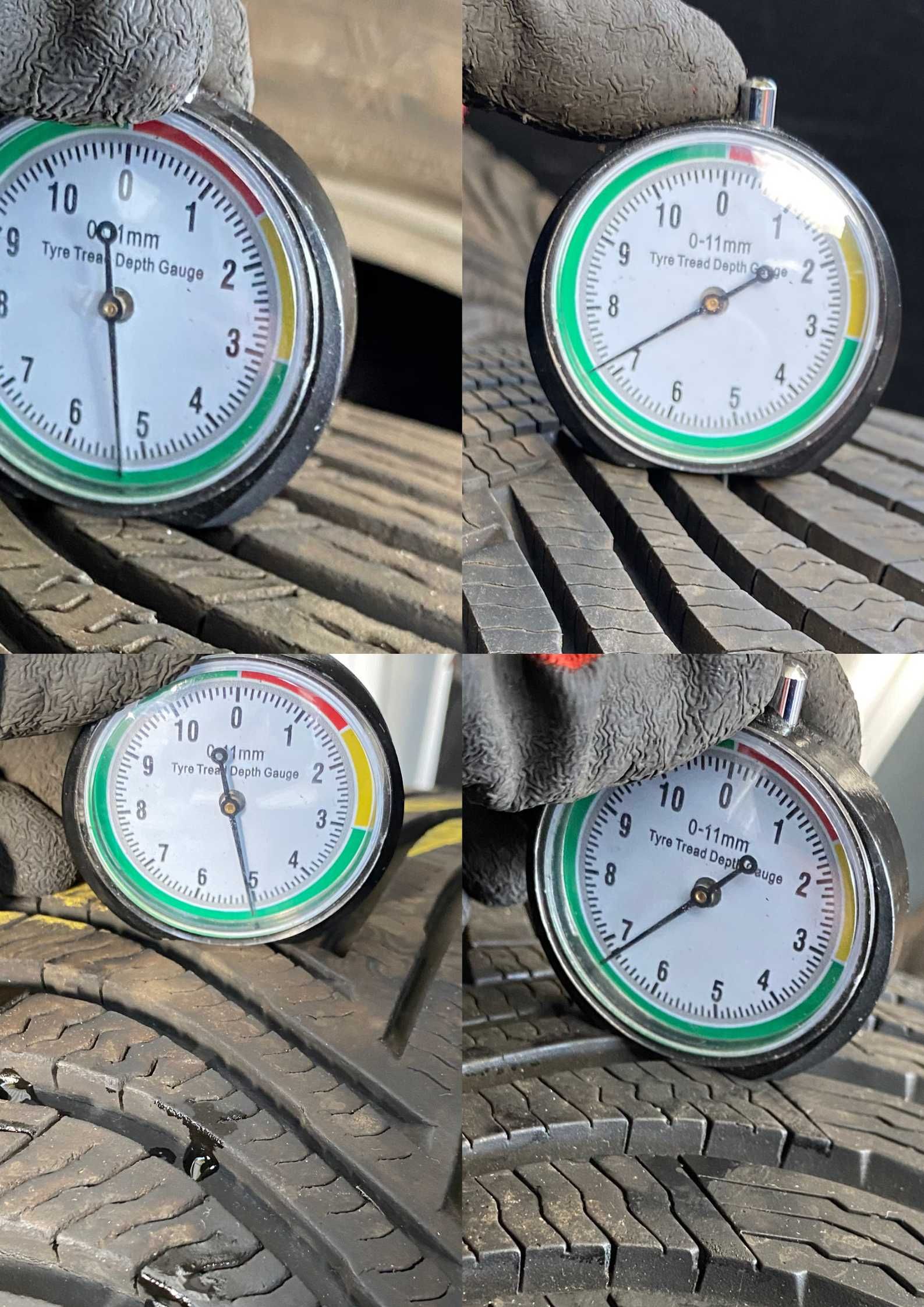 Koła zimowe felgi czarne + opony Michelin MSW OZ 225/50 R17 4szt Audi
