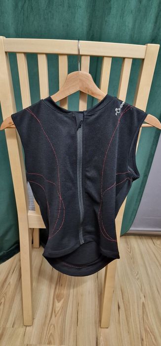 Kamizelka ochronna jeździecka z osłoną Fouganza 140 - 160 cm. pleców.