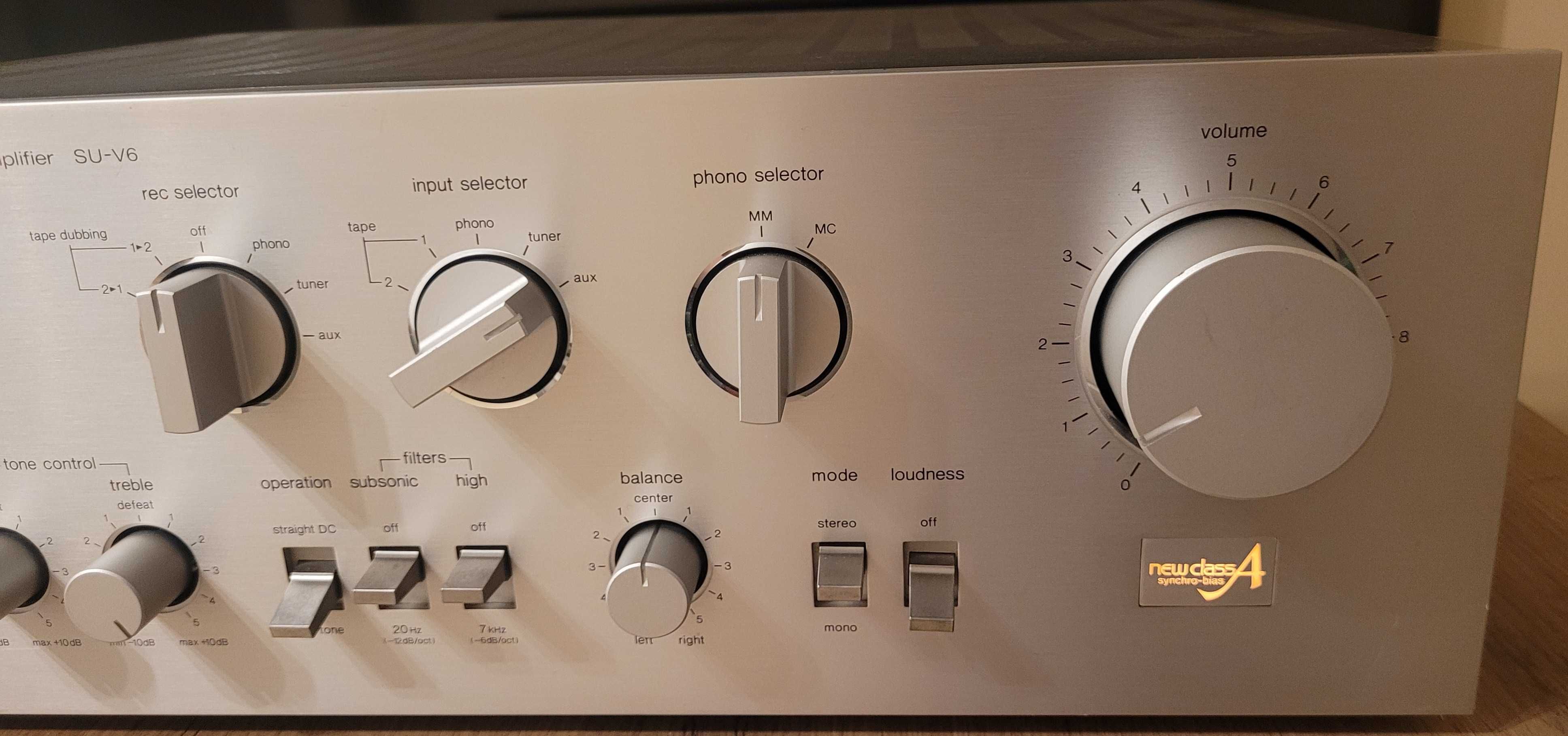 Wzmacniacz stereofoniczny Technics SU-V6