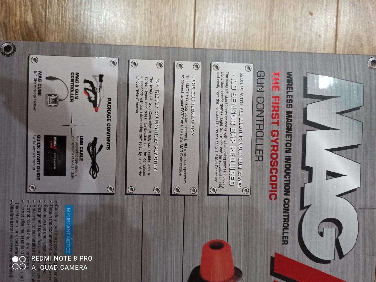 Move Motion Kontroler MAG II Gun PS3 XBOX 360 PS4