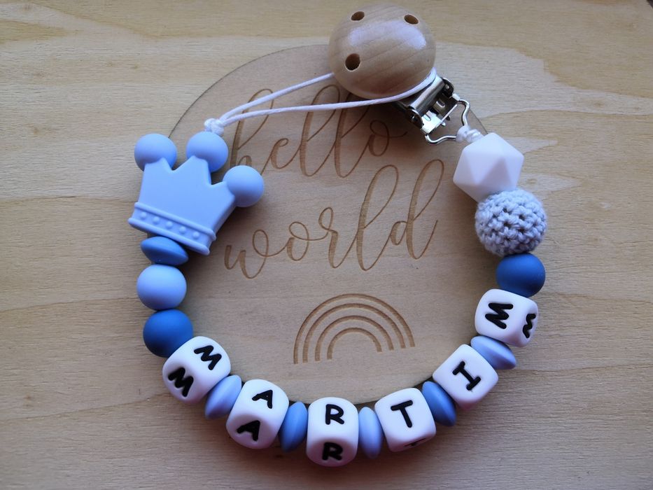 Prende chupetas silicone