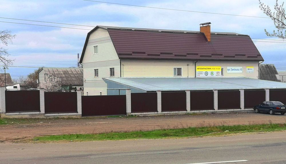 Київ. метро Бориспільська. Бортничі. Фасад.Склад з опаленням, 1500 м2.