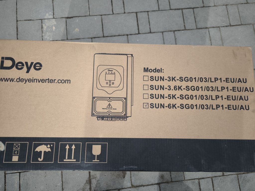 Інвертор Deye 6kW  Sun-6k-sg01/03/lp1