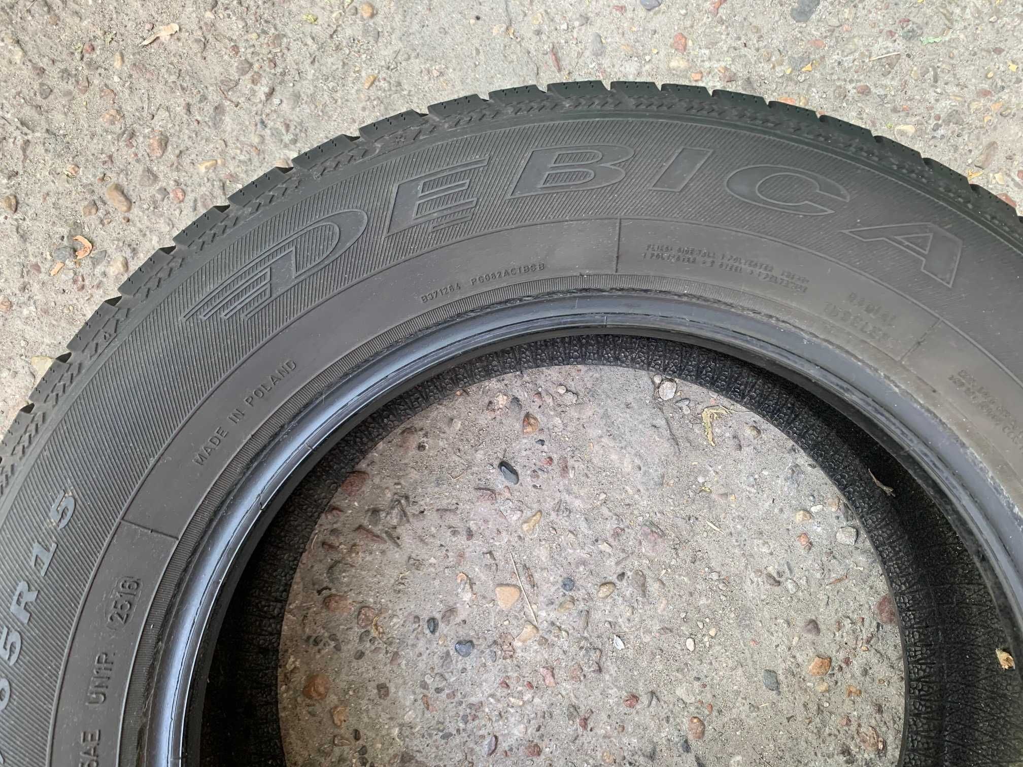 2x opony zimowe DĘBICA FRIGO 2 - 195/65R15 91T - 5mm - 2016r.