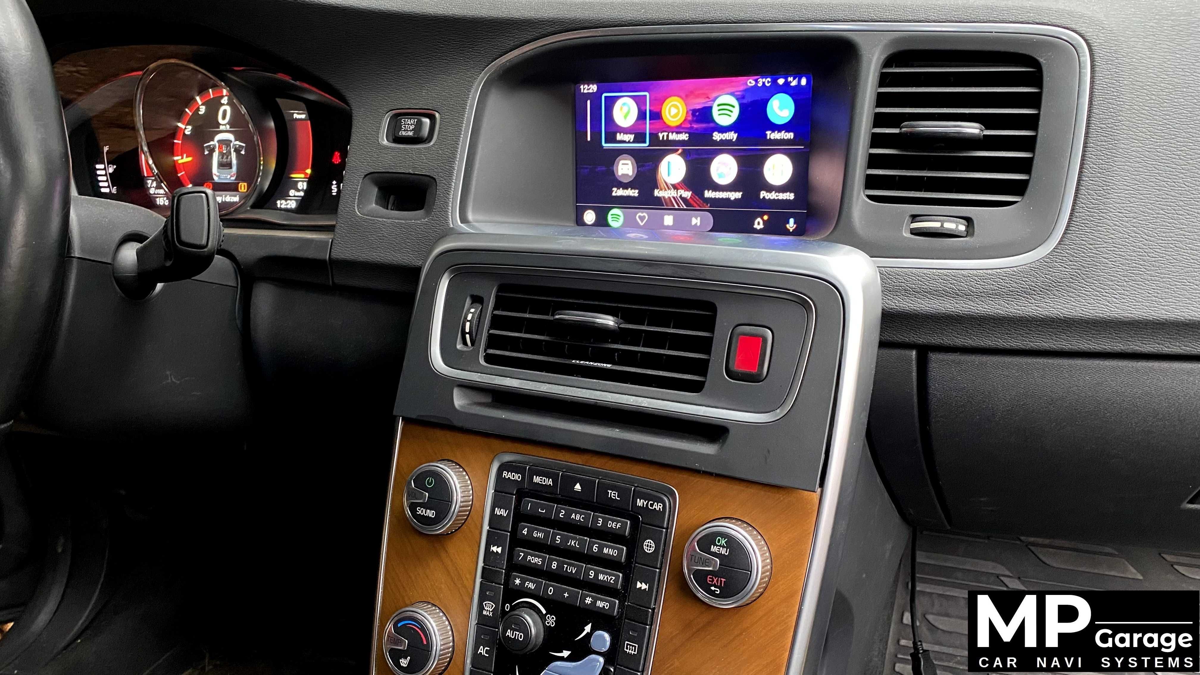 Volvo XC60 S60 V40 Box Apple CarPlay AndroidAuto Montaż Gwarancja!!!