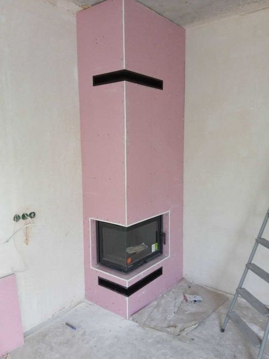 Монтаж установка камина, топки, печи, дымохода. Мастер по каминам