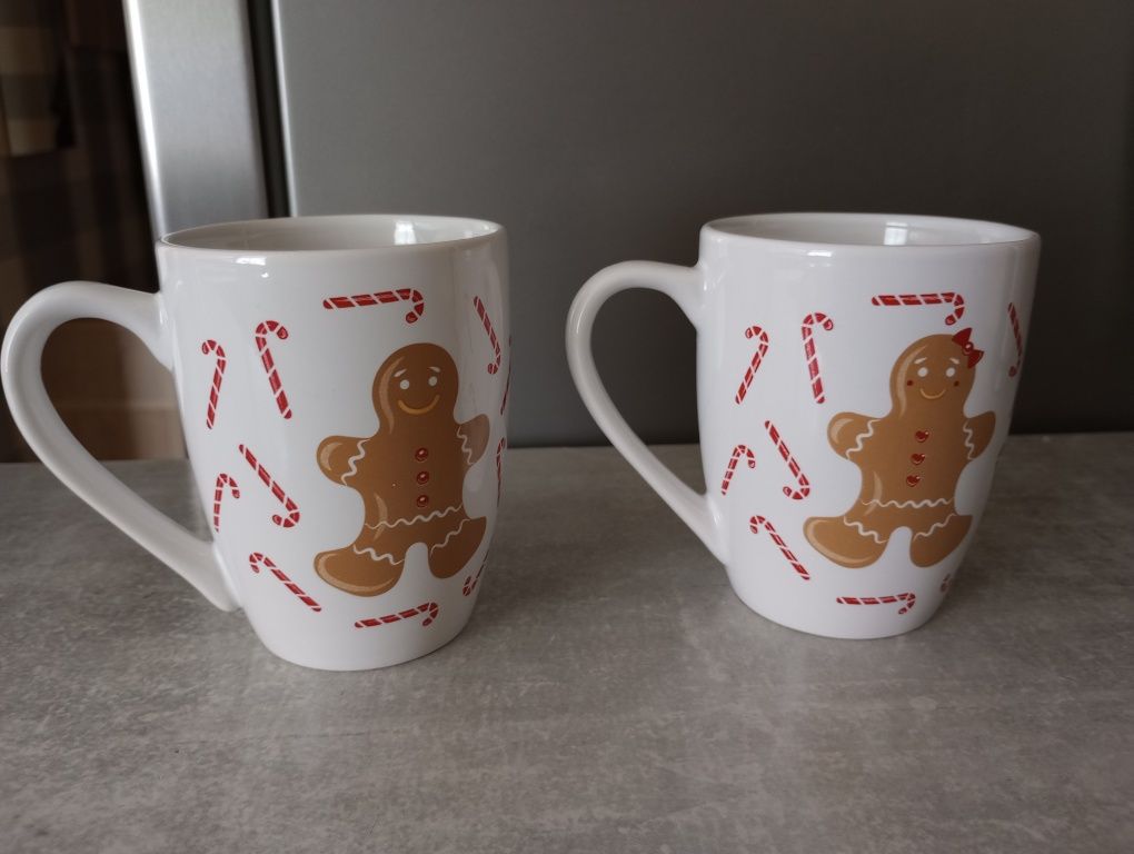 Dwa kubki białe Sinsay home