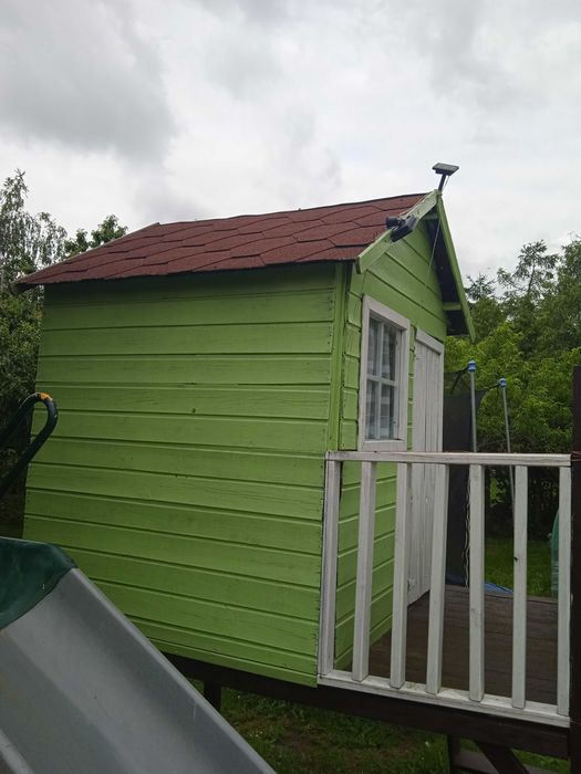 Domek drewniany dla dziecka