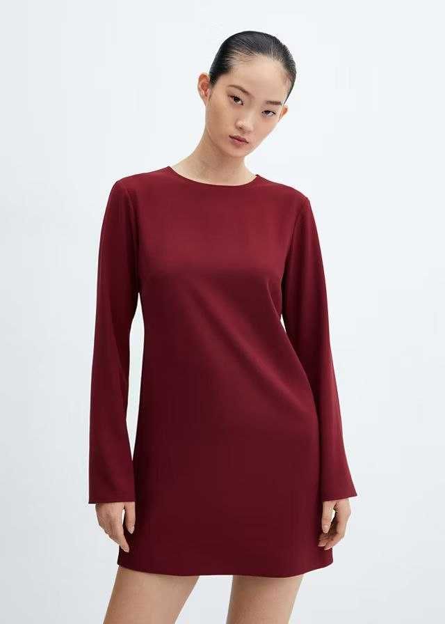 Актуальна сукня MANGO з костюмної тканини, розмір XS-S