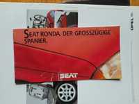 SEAT Ronda 1.2, 1.6, 1.7 Diesel język niemiecki 1983