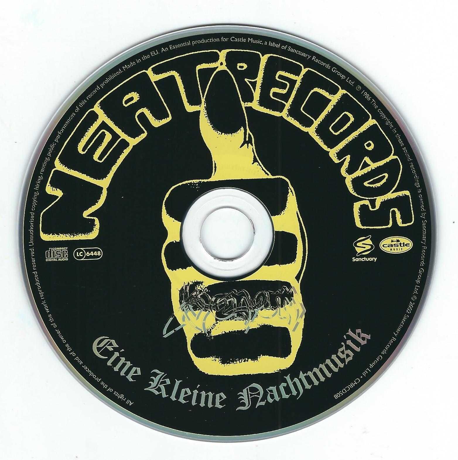 CD Venom - Eine Kleine Nachtmusik (2002) (Sanctuary)