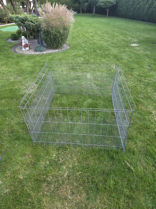 Kojec dla królika psa i innych zwierząt. Duży 120x120