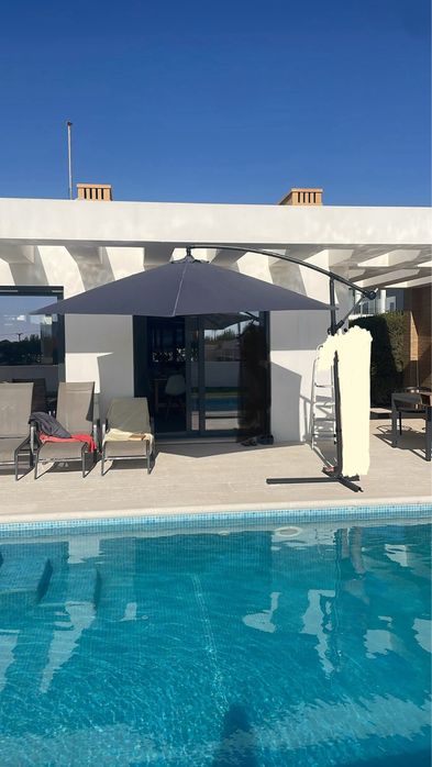 Chapéu de Sol Tectake 350cm Novo