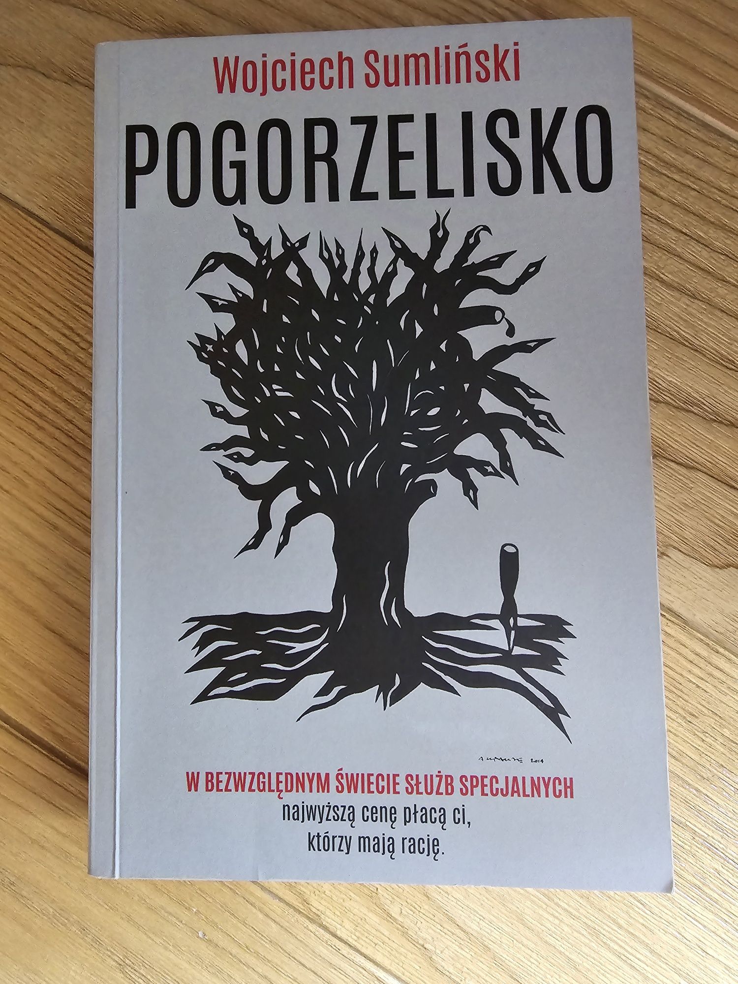 Książka Wojciech Sumliński Pogorzelisko