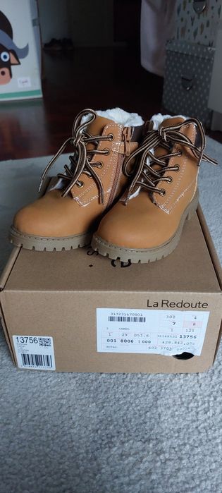 Botas criança com pêlo interior tam 26