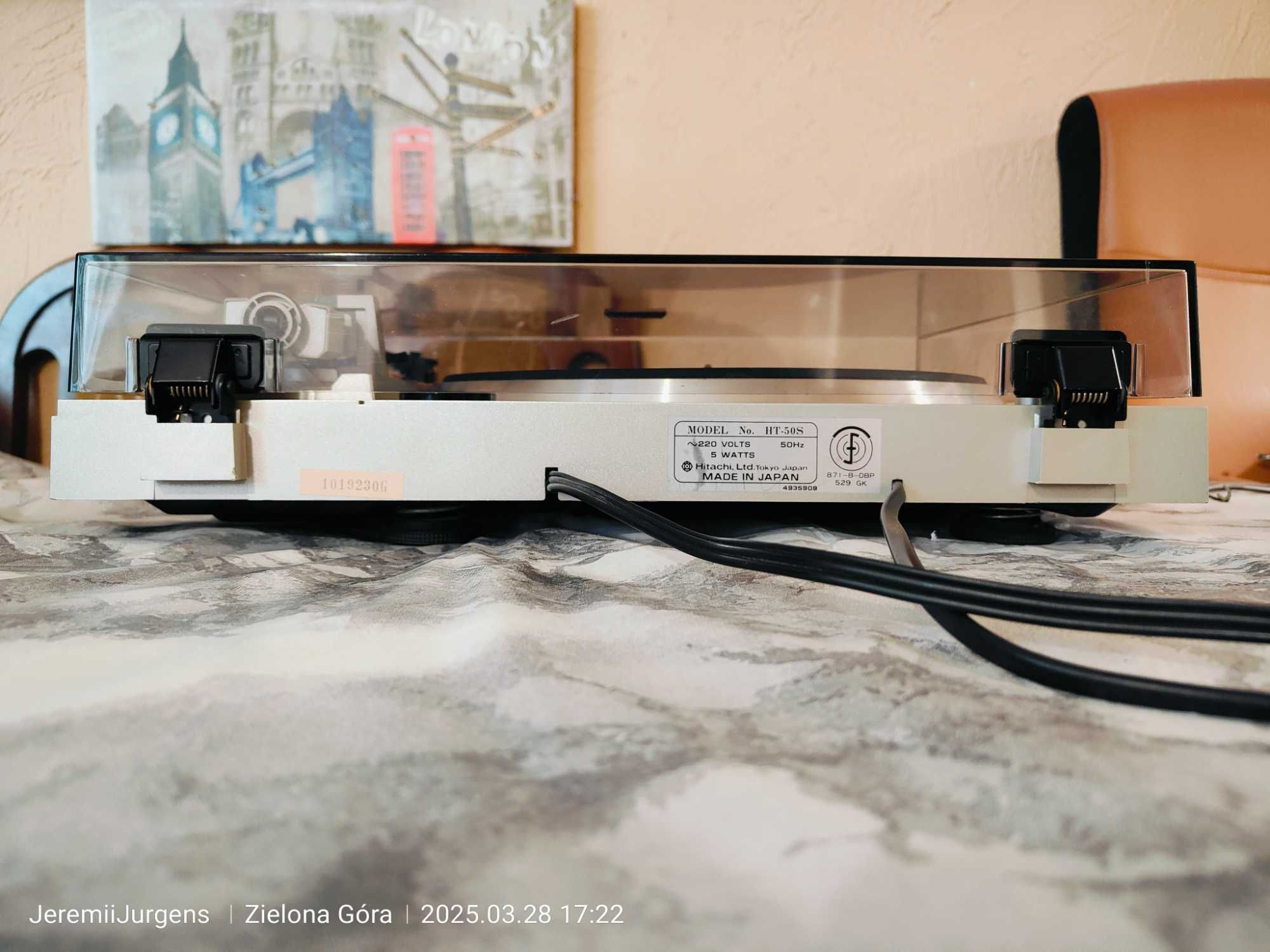 HITACHI Super Sprawny Gramofon HT-50S (Ortofon VMS 20EQ MKII) Japan