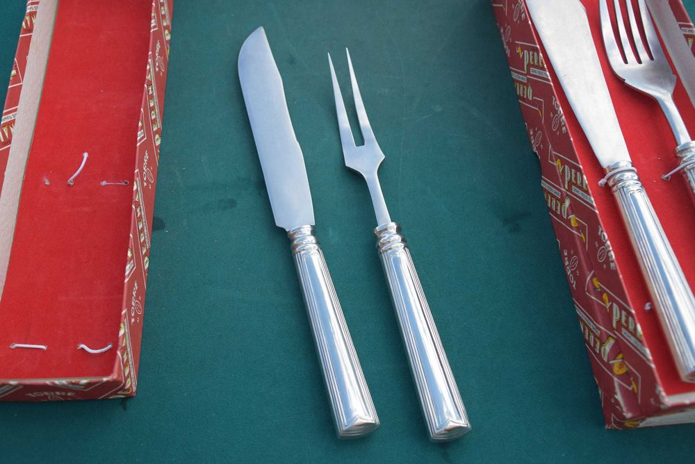 Conjunto de trinchas peixe e carne