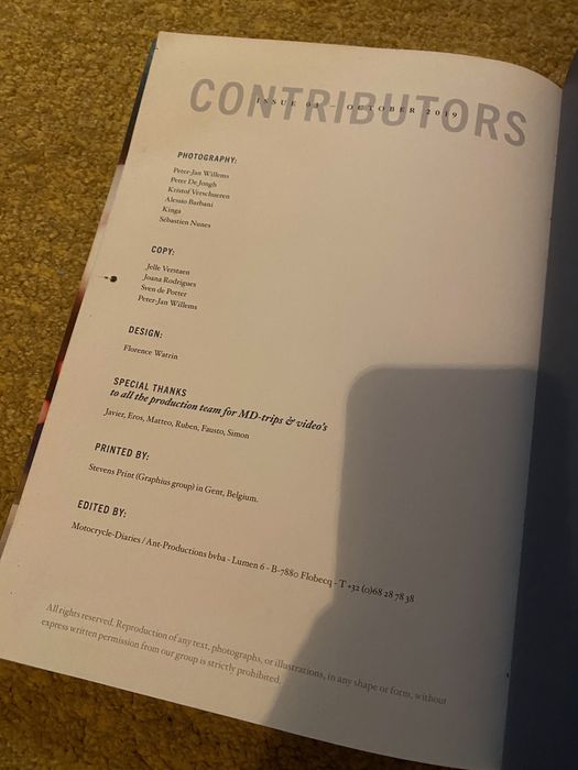 Journal “Motorcycle Diaries”