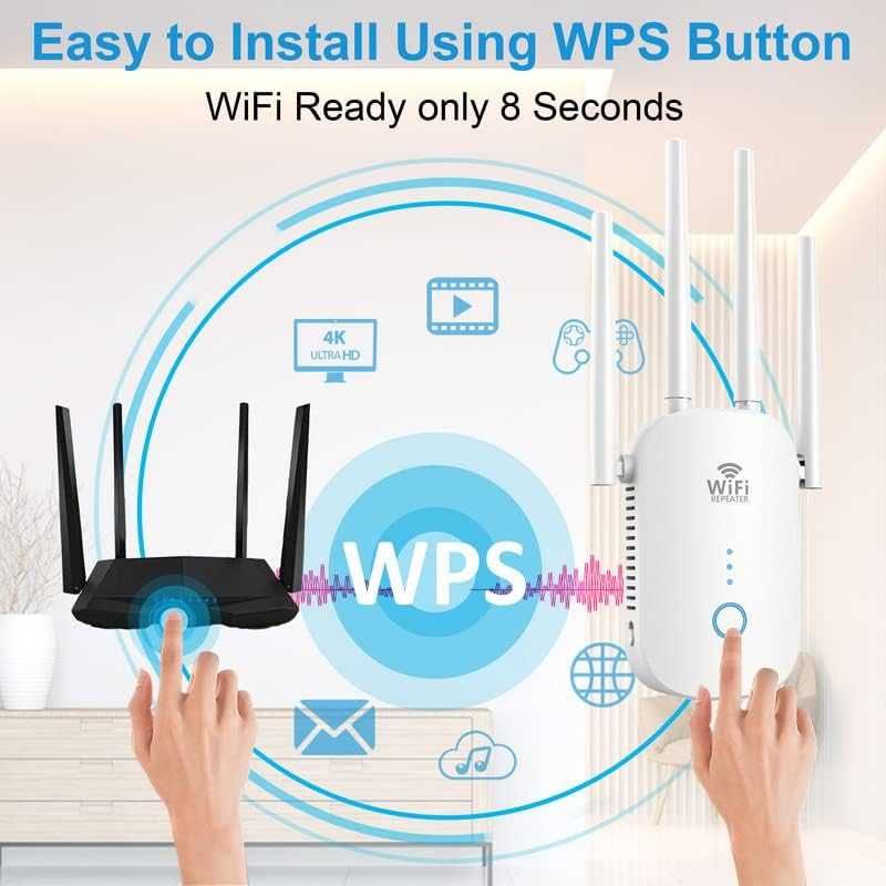 Wzmacniacz sygnału WiFi JW-WR758AC V2 1200Mbps SPP175
