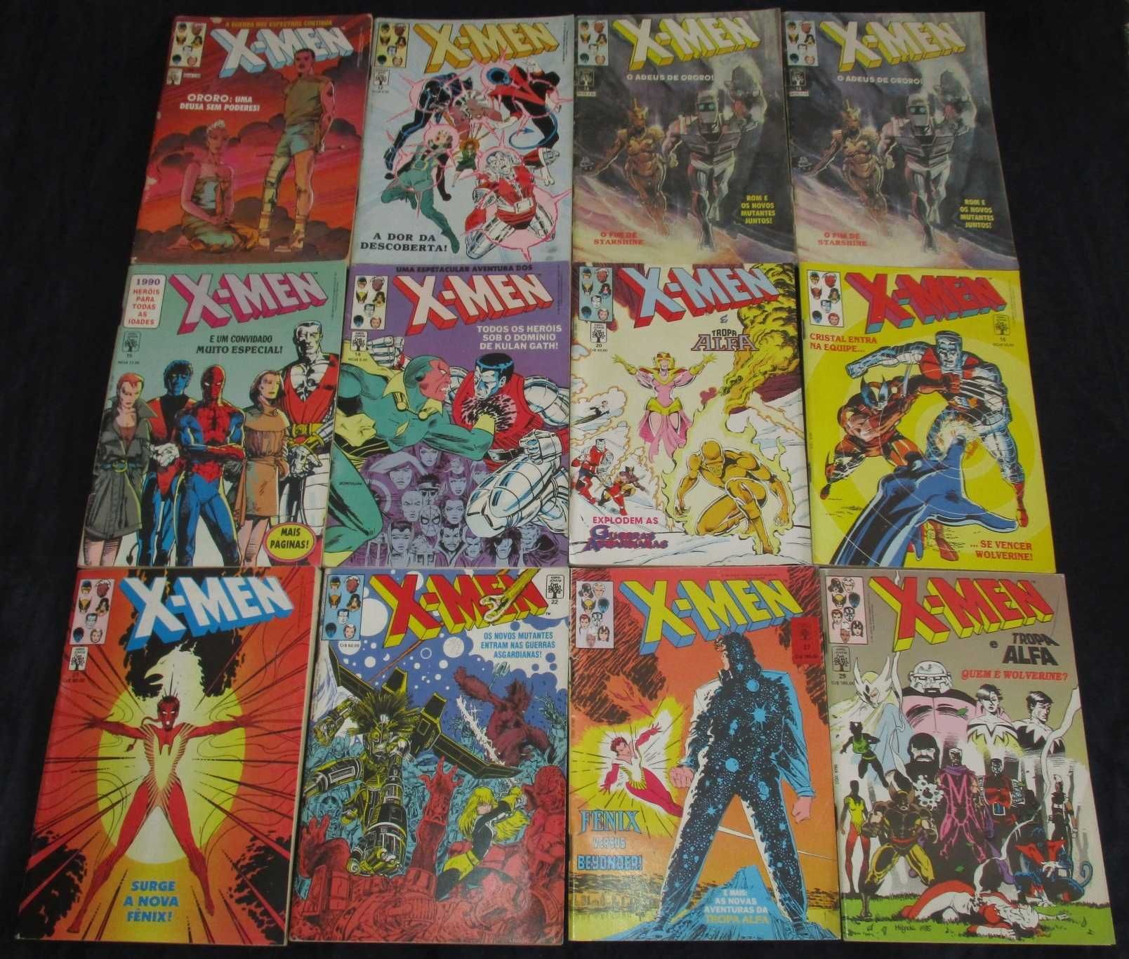 Livros BD X-Men Marvel 1989