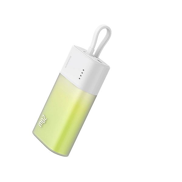 Powerbank Baseus Popsicle 5200mAh 20W z wbudowanym kablem Lightning (+